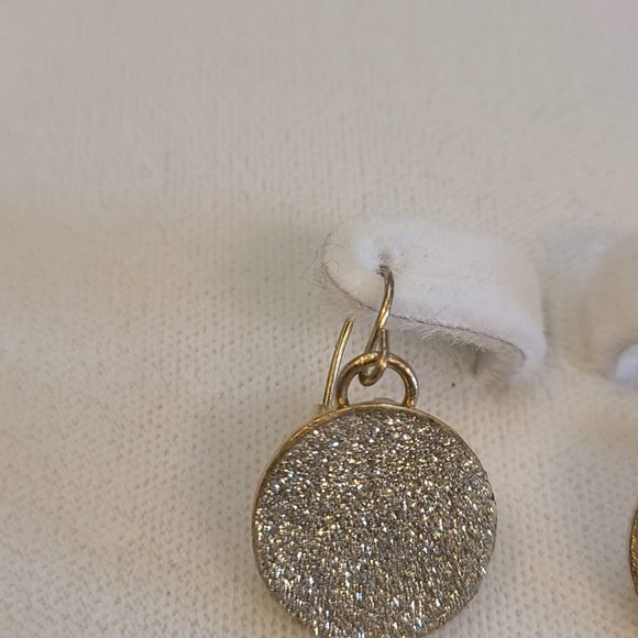 NWT Sparkly Silver & Gold Colored Necklace/ Earring Set. - Picture 6 of 14